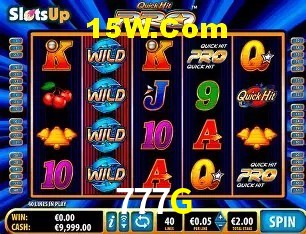 Biblioteca de slots populares na 777G